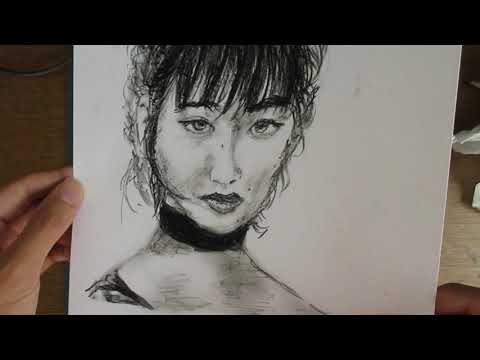 小松菜奈 クレヨン画 NnaKomatu Crayondrawing