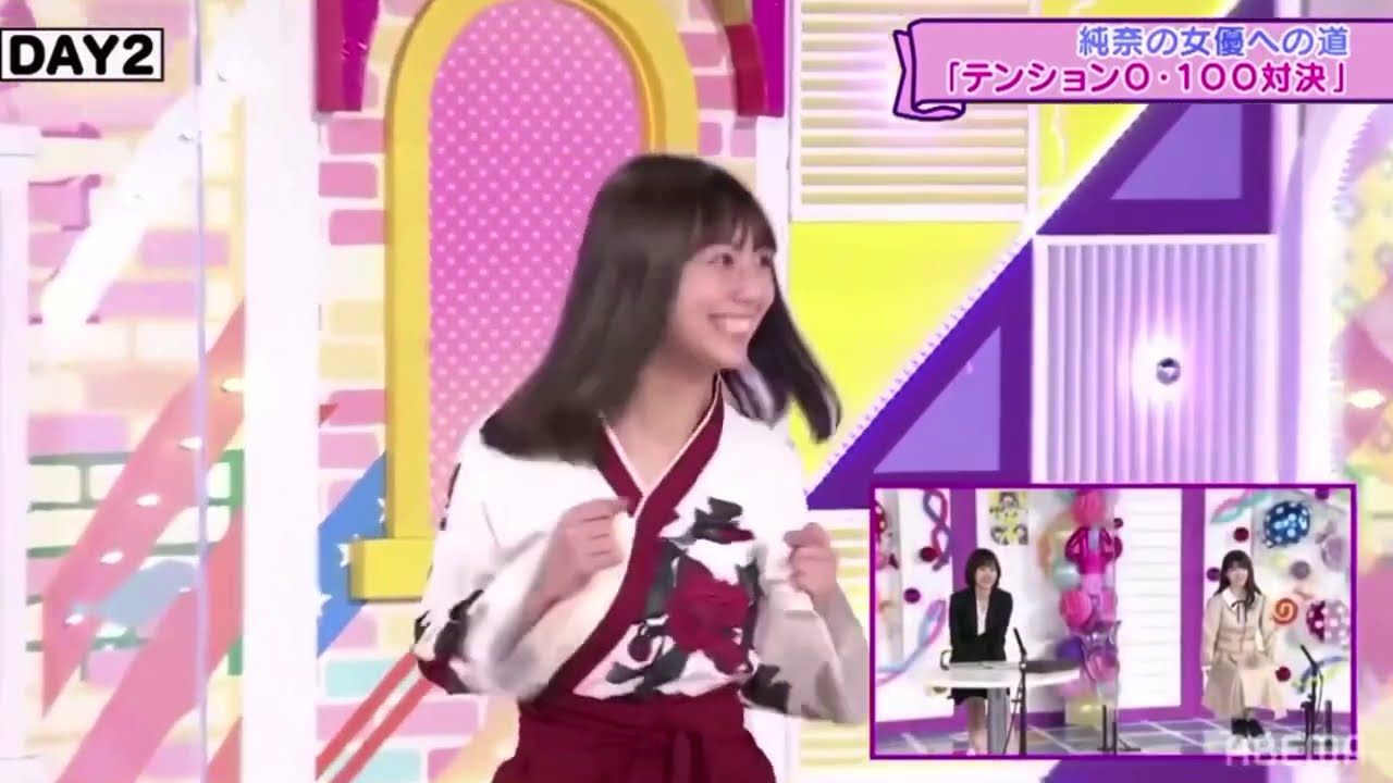 乃木坂46 テンション0 100対決 北野日奈子 伊藤純奈編 Yayafa