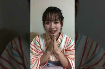 20200813 服部有菜 (AKB48 チーム8) Instagram Live