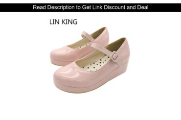 Cheap LIN KING Danganronpa Nanami Chiaki Anime Cosplay shoes Lolita Sweet Lady wedge Shoes Round To