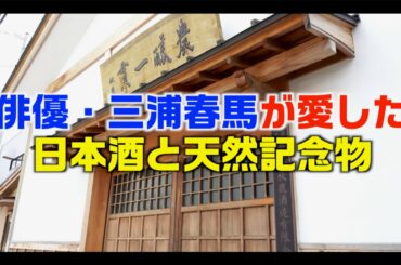 三浦春馬が愛した日本酒＆樹齢1000年の天然記念物を鑑賞