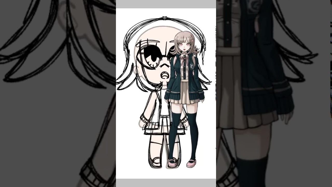 Chiaki nanami(gacha life speedpaint)