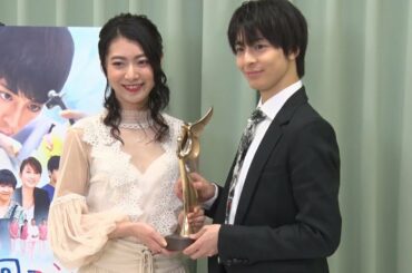 主演・高杉真宙、ヒロイン・安田聖愛による緊急会見‼ 映画『笑顔の向こうに』が第16回モナコ国際映画祭 最優秀作品賞 受賞‼