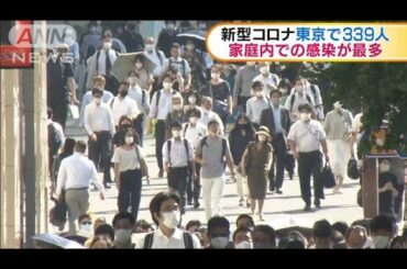 東京の感染者339人　5日ぶりに300人超(20/08/21)