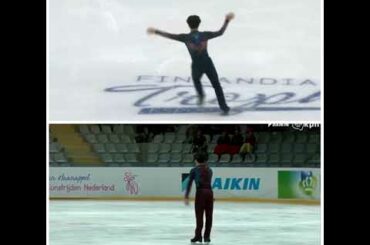 宇野昌磨　Shoma UNO 2019-20SP "Great Spirit"比較動画