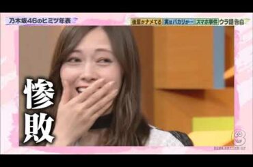 乃木坂46 白石麻衣 齋藤飛鳥 山下美月 キメ顔対決リベンジ バカリズム / 2020.08.21