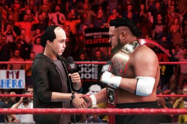 【WWE2K20】「My Career #9-1」今田美桜さんと江頭2：50さんをモデルにしたキャラで始めました❣長くなったので＃9も分断です❤