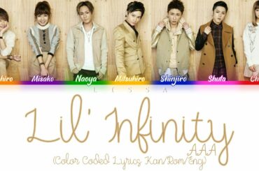 AAA - Lil' Infinity (Color Coded Lyrics Kan/Rom/Eng)