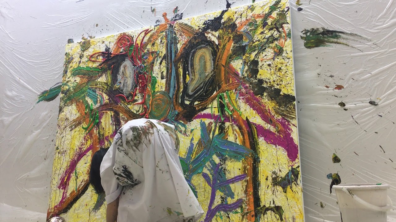 小松美羽 2018/10/27 LivePainting 小松美羽 2018/10/27 LivePainting