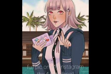 🎮🌸 Chiaki Nanami - Danganronpa Speedpaint 🌸🎮