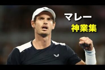 【テニス】「人類の砦」不屈のポイント！？アンディ・マレーの神業集【マレー】