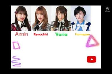 ロザリオーAKB48  Rosary Team A: Iriyama Anna Team B: Kato Rena, Kizaki Yuria Team H: Kodama Haruka