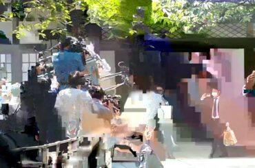 取材の稲田朋美議員