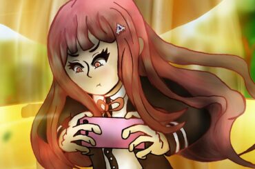 Chiaki Nanami Danganronpa Fanart (Longer Hair Edition) - Draw With Lunatic