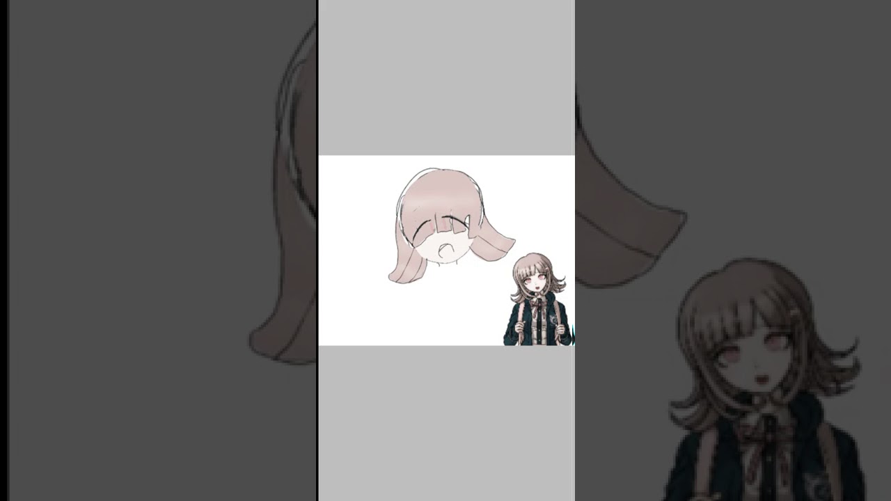 Watch me draw chiaki nanami ;)