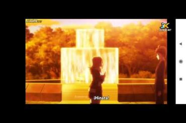 Hajime Hinata se despide de Chiaki Nanami