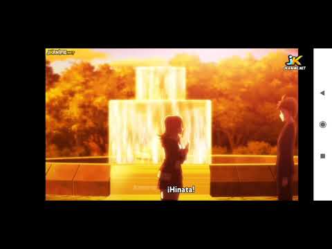 Hajime Hinata se despide de Chiaki Nanami Hajime Hinata se despide de Chiaki Nanami