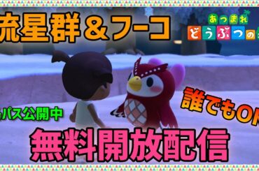 【あつ森】流星群＆フーコ 島 2月 解放中！現役ゴリラによるゲーム配信#93【あつまれどうぶつの森】【Animal Crossing】【ゴリナ】
