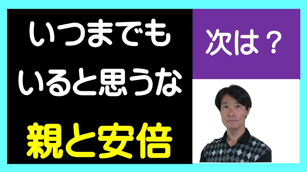 安倍首相の後任者は？　菅？　岸田？　石破？　それとも？　／　岸田文雄　菅義偉　石破茂　河野太郎【時事・政治】[総裁選・党内選挙・両院議員総会]