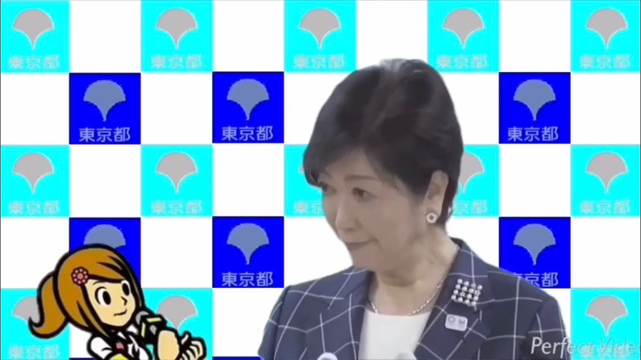 小池百合子×レスラー会見【リズム天国】