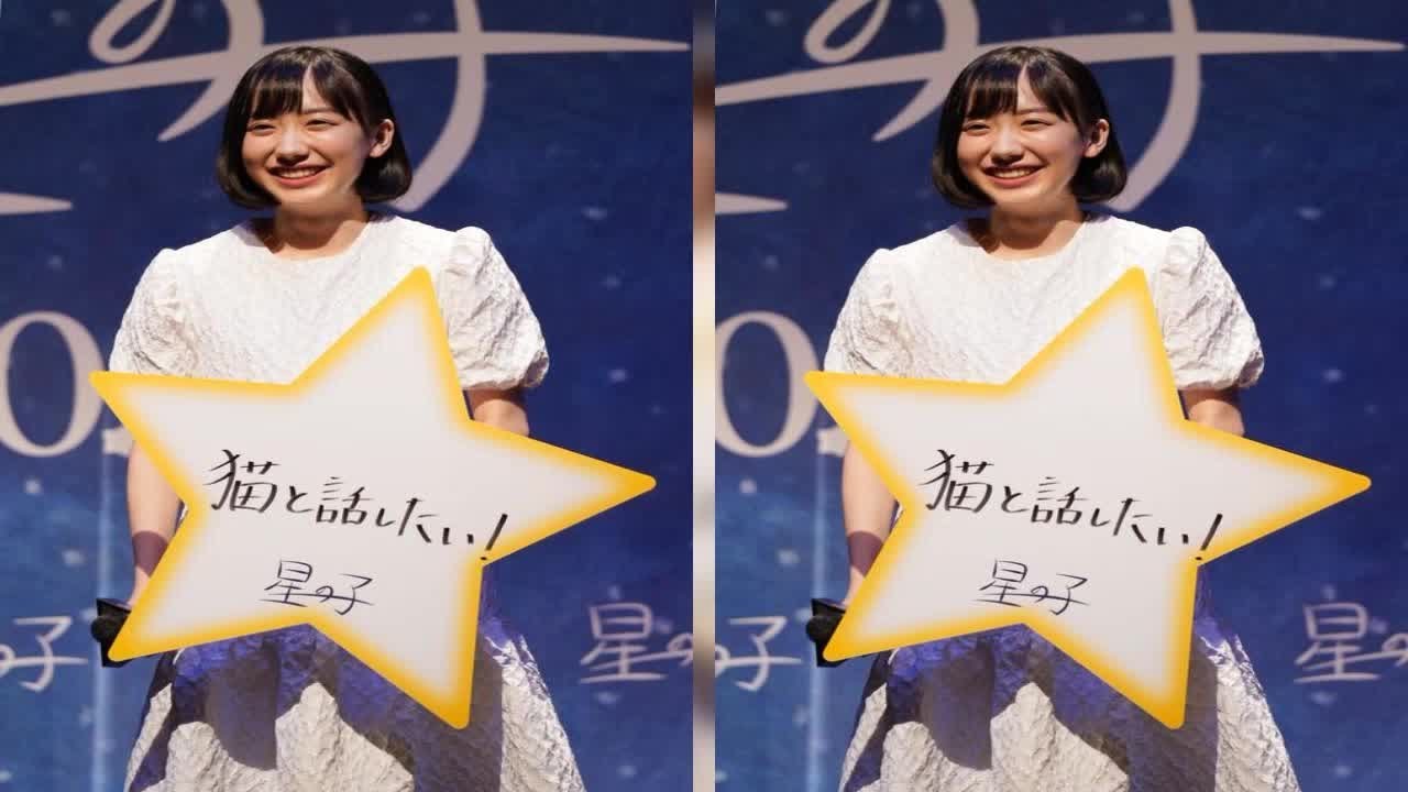✅  芦田愛菜「猫と話したい！」流れ星に願いたいこと - シネマ : 日刊スポーツ