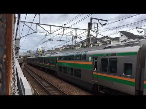 横須賀線 湘南新宿ライン 東海道新幹線 高速通過集