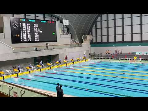 東京都特別水泳大会 男子50m自由形 塩浦慎理選手