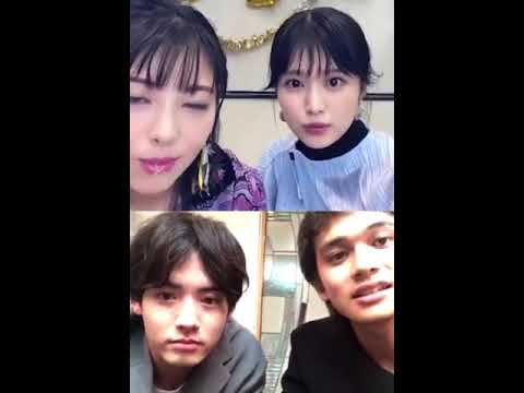 インスタの機能で盛り上がる4人　浜辺美波