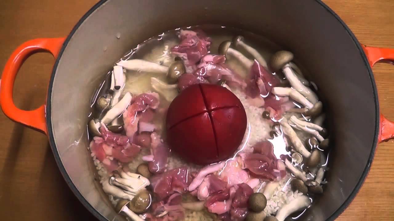ロンハーで話題 「トマトの丸ごと炊き込みごはん」Tomato Rice