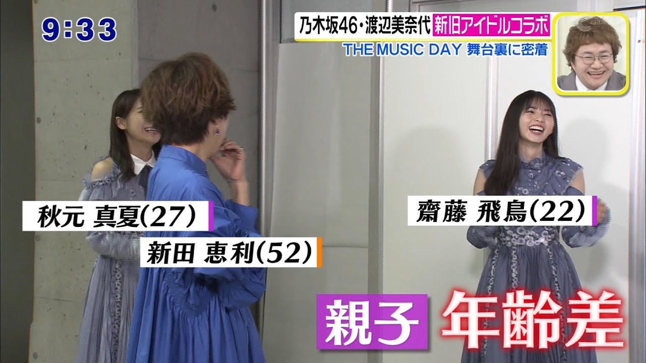 乃木坂46 日向坂46『新旧アイドルコラボ舞台裏に密着』スッキリ!! 2020-09-14