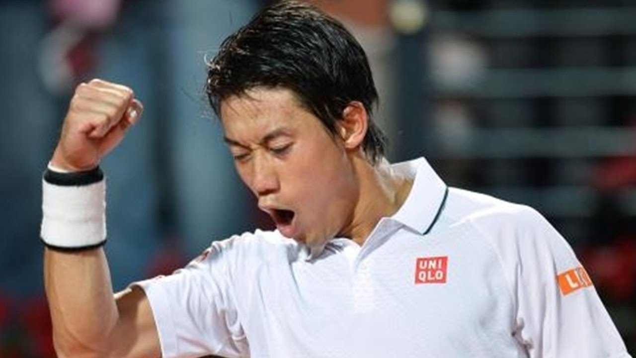 錦織圭 ＢＮＬイタリア国際 初の４強入り 男子シングルス準々決勝  フェデラー破ったティエムに貫録の勝利
