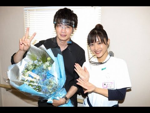 ✅  田中圭「アンサング・シンデレラ」撮了　石原さとみが労う
