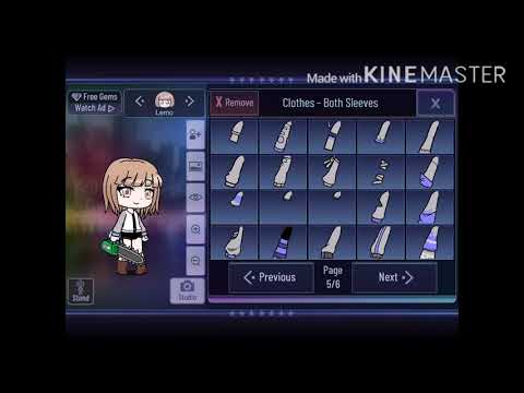Making Chiaki Nanami from Danganronpa 2 in Gacha Club