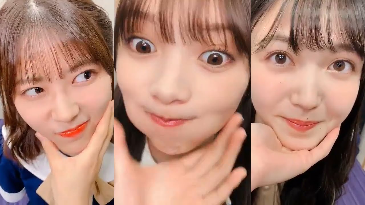 ぷにぷにされて表情豊かな与田祐希ら３期生 [乃木坂46]