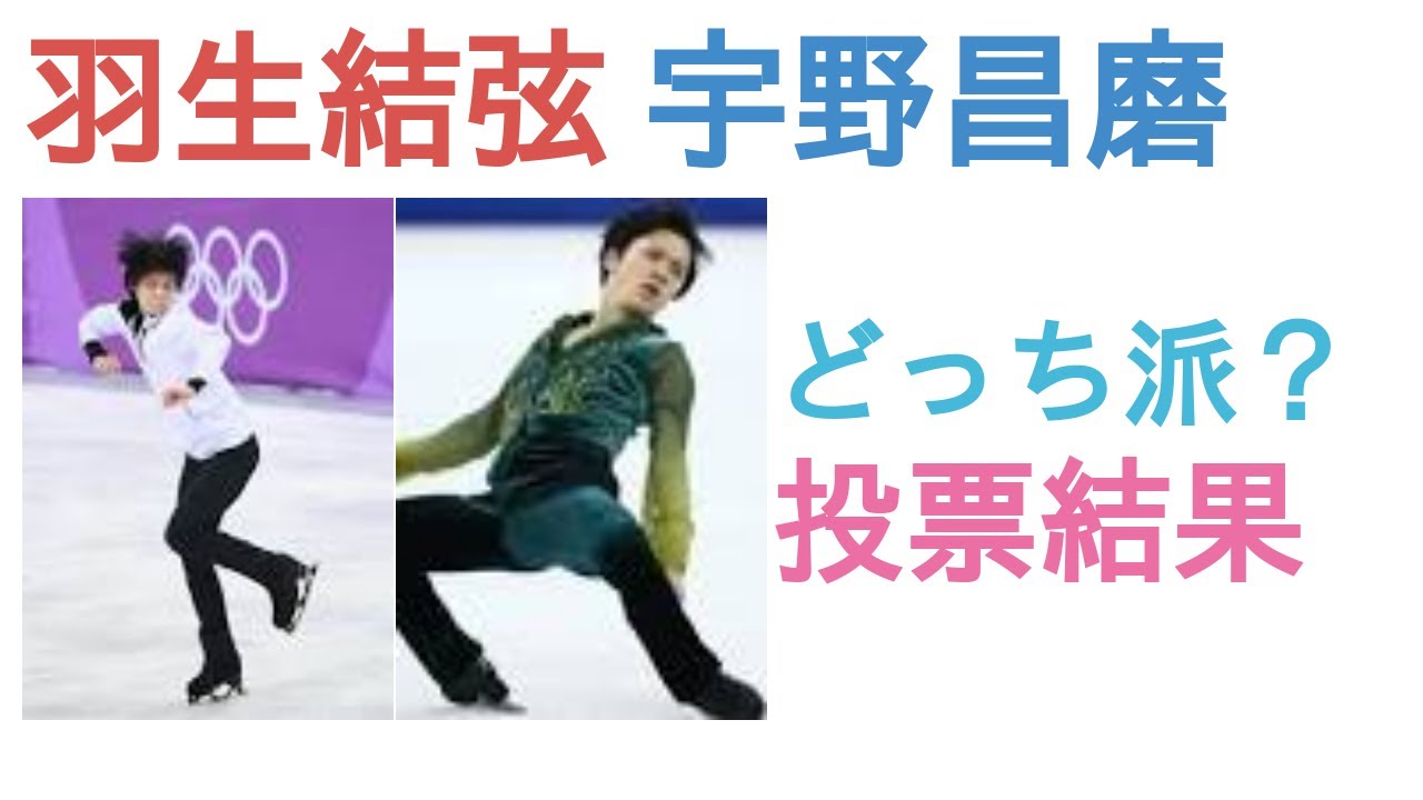 羽生結弦と宇野昌磨はどっちが化粧で綺麗になれる？