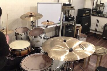 音楽少女 迎羽織(CV.小倉唯) /poppin’rain(drum cover.)