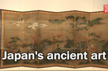 Japan's ancient art exhibit in Tokyo