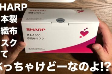 やっぱり 日本製 マスク が最高だ !! ②④ 今更ですが SHARP シャープのマスクを徹底検証してみた！
