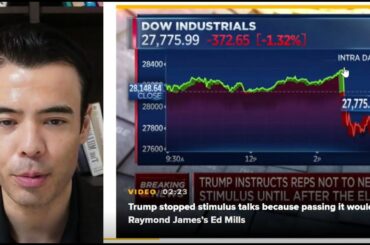 【国際ニュース】米株が急落、トランプが経済支援策キャンセル？
