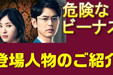 【危険なビーナス＃1】登場人物のご紹介