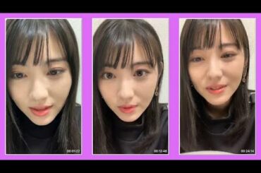 浜辺美波 さん タリオ-復讐代行の2人-はじまるよ！インスタライブ 2020/10/09 Instagram Live Minami Hamabe
