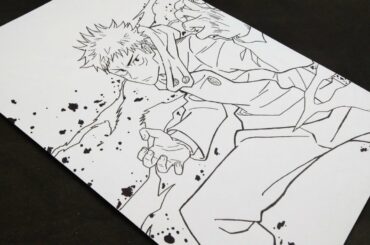 Sketch Draw Yuji Itadori [ Jujutsu kaisen /  呪術廻戦 ] The7kArt