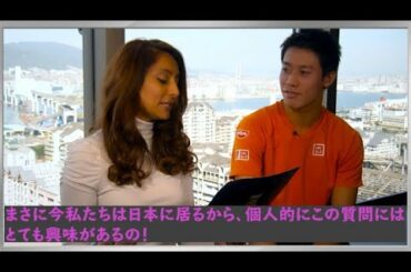 【テニス/和訳】錦織圭  英語インタビュー in Japan  2015  Kei Nishikori