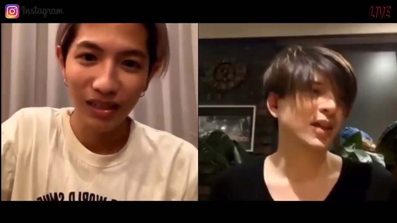 城田優×志尊淳のインスタライブ