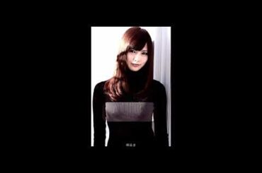 白石麻衣/乃木坂/透かし　黒ニット透け