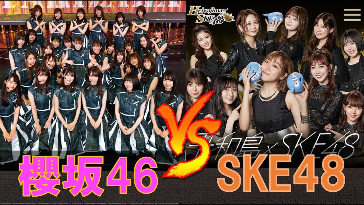 SKE48 と櫻坂46が交流戦を行ったようです【パワプロ2020】 SKE48 と櫻坂46が交流戦を行ったようです【パワプロ2020】