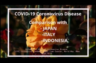 CODIV-19 Comparison ITALY, INDONESIA, JAPAN ( 新型コロナウイルス比較　日本　イタリア　インドネシア )