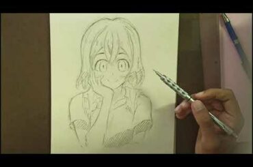drawing Mami Nanami from kanojo okarishimasu | drawing time lapse