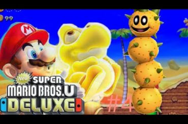 【実況】光るちびヨッシー登場!!マリオの浅田真央スペシャル NewスーパーマリオブラザーズU DELUXE #4