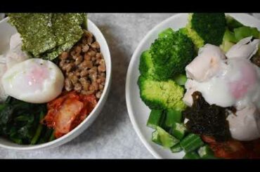 まりな丼と北岡悟丼を作る。